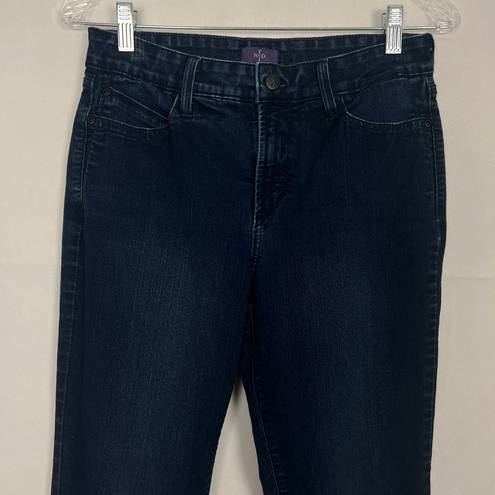 NYDJ  Women's High Rise Straight Jeans Size 10 Petite