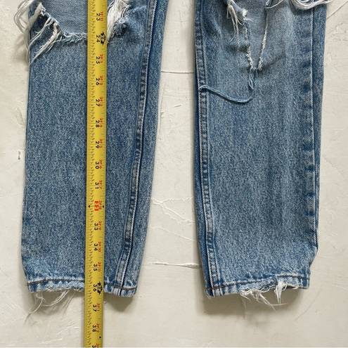 Abercrombie & Fitch  Mom Jeans Ripped Distressed Jeans Size 25