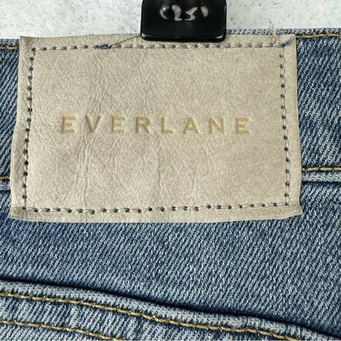 Everlane Size 28R The Original Cheeky Jeans In Mid Blue High Rise NEW TINY FLAW