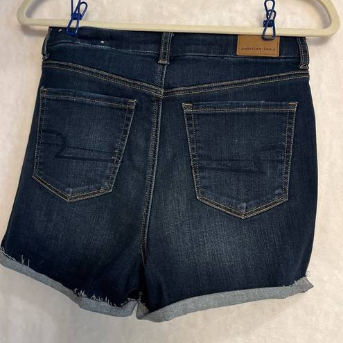 American Eagle Curvy Hi-Rise Shortie Shorts Size 4