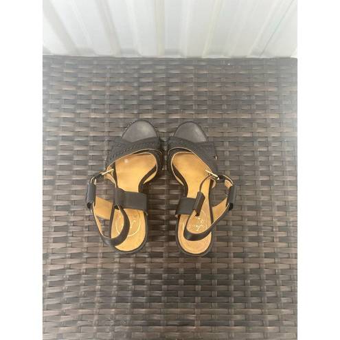 Jack Rogers  wedge sandals womens size 6M