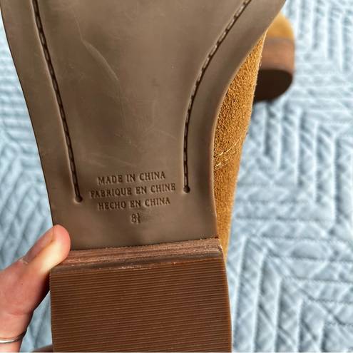 American Eagle  outfitters brown ankle booties size 8.5