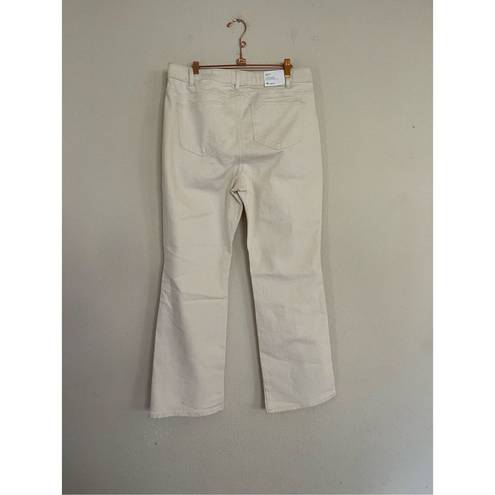 J.Jill NWT  cream khaki bootcut jeans size 16