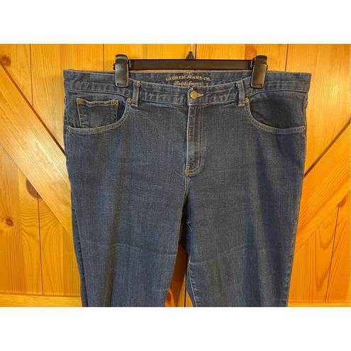 Krass&co Lauren Jeans . Ralph Lauren Jeans Womens Size 16 Blue Denim Bootcut (2422)