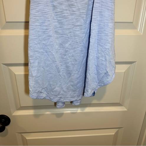 Xersion  Blue/Grey Built In Bra Fitted Active Tank size M