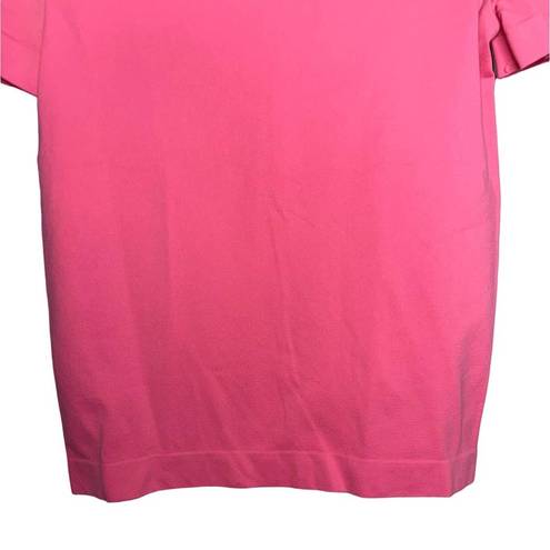 Helmut Lang  Active Workout Short Sleeve Top Barbie Pink Size XS