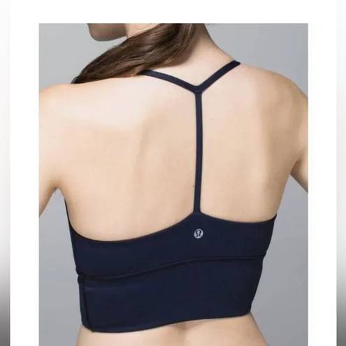 Lululemon  Twist Longline Bra in Navy