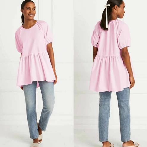 Hill House  The Francesca Top size XS Ballerina Pink Cotton