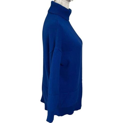 Reiss   Jo Roll Neck Jumper Turtleneck Pullover Sweater Blue Women’s Size XS