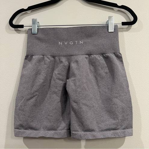 NVGTN  Grey Pro Seamless Shorts