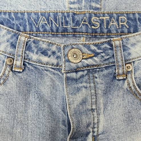 Vanilla Star Jeans Vanilla Star Distressed Highlow Jean Skirt Size 8