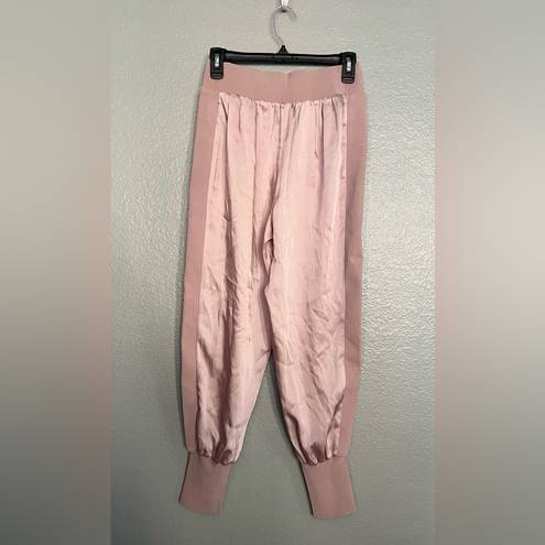 Ted Baker  Pink Satin Jogger Pants