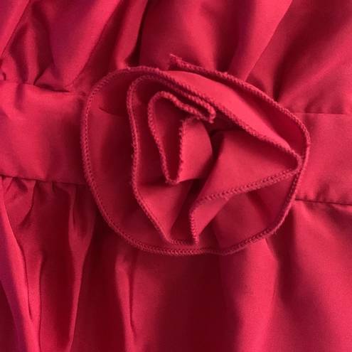 Motherhood  Maturity Hot Pink Sleeveless Midi Dress Size Small - HOST PICK