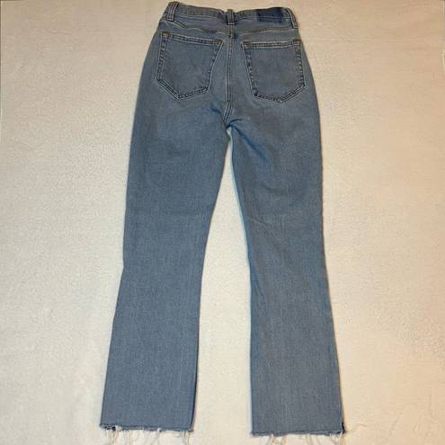 Abercrombie & Fitch  the 90’s slim straight ultra high rise 