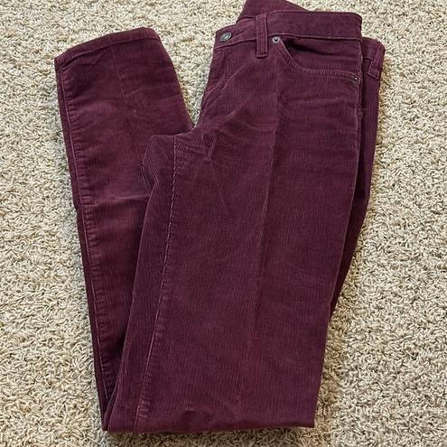 Patagonia  Women's Everyday Corduroy Pants Organic Size 28 / 6 burgundy red