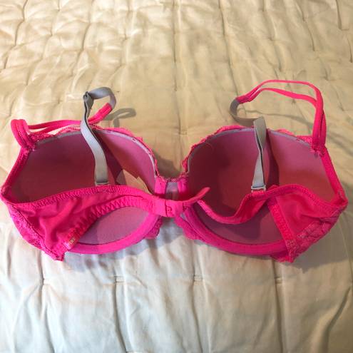 PINK Victoria's Secret, Intimates & Sleepwear, Light Pink Lace Pushup Bra