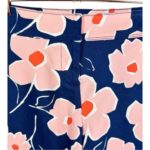 Isaac Mizrahi  Floral Scallop Hem Shorts 12