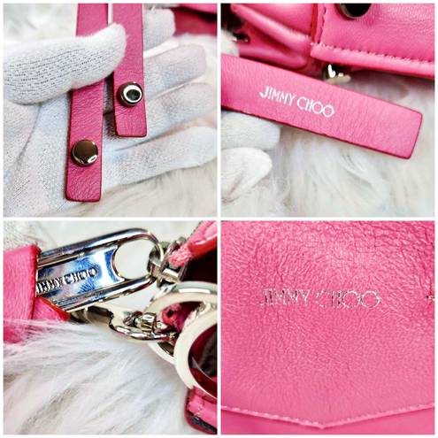 Jimmy Choo Barbie Pink “Artie” Mini Crossbody Handbag