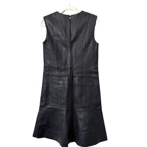 Jason Wu GREY ‎ Leather Sleeveless Mini Dress NWOT Sz 4