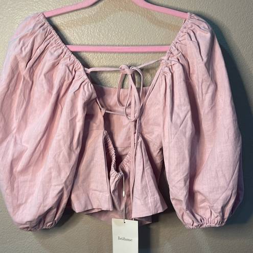 Bohme pink blouse
