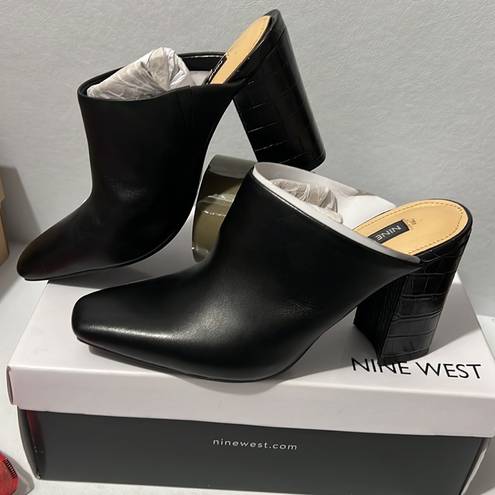 Nine West  Ariane Mule black color casual classic stylish chic stylish work