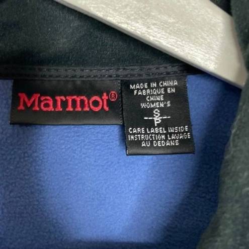 Marmot  Blue Fleece Zip‎ Jacket