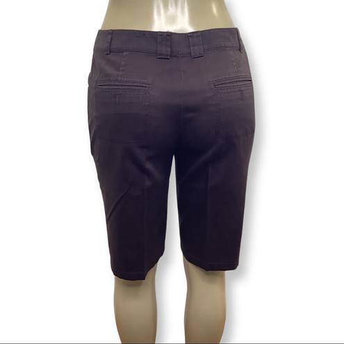 AB Studio  Brown Capri Pants