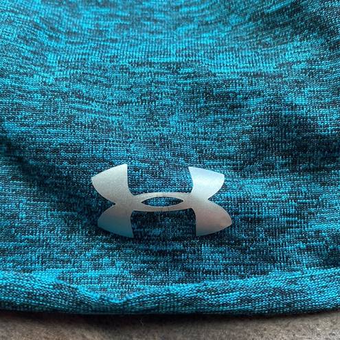 Under Armour  stretchy headband head scarf reflective teal black heathered