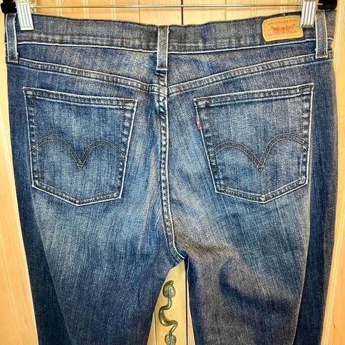 Levi Strauss & CO. Levi 515 Bootcut Size 12 Inseam 32 Inseam Red Tab Stretchy Jeans