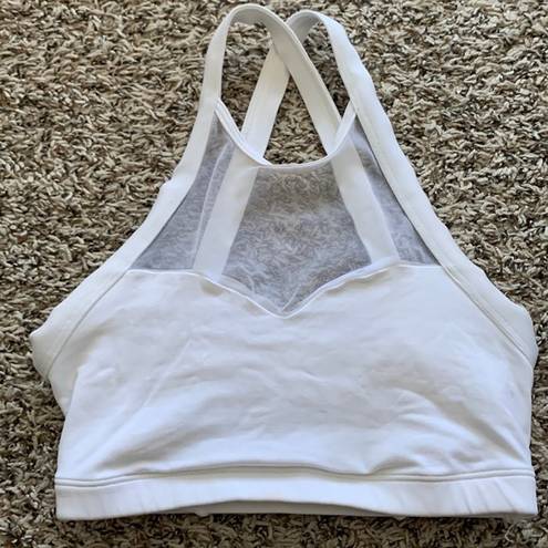 Body Wrappers Strappy mesh sports bra / crop top