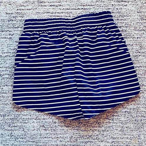 Athleta  Navy Racer Run Shorts