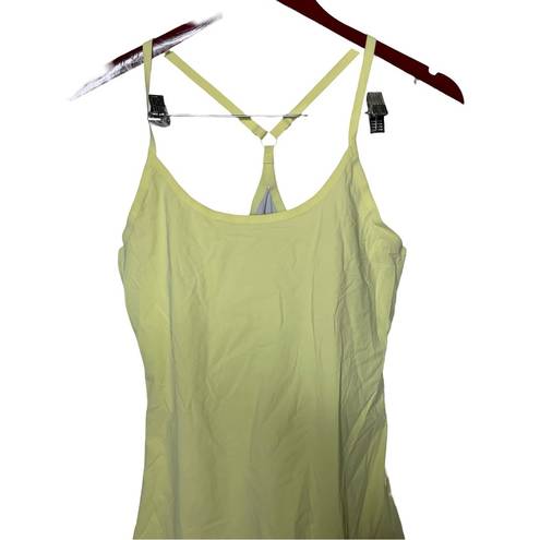 Outdoor Voices  Neon Yellow/Green Athleisure Dress w/Built-In Shorts sz S