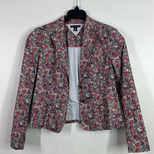 Tommy Hilfiger  floral fitted blazer size small