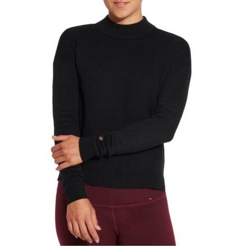 Calia by Carrie  Underwood Effortless Black Long Sleeve Mock Turtleneck Sweater M