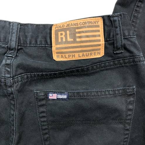 Polo  Jeans Co. Ralph Lauren Vintage Straight Leg Jeans Black