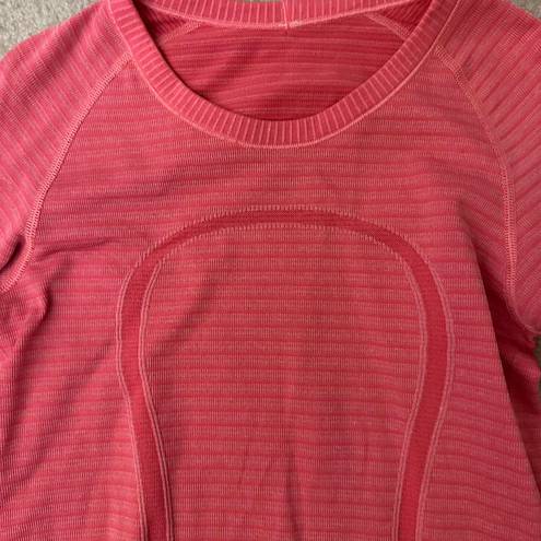 Lululemon Pink Swiftly Tech Long Sleeve