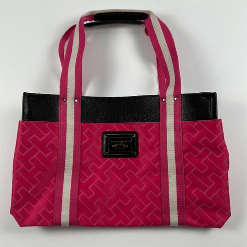 Tommy Hilfiger  Pink Monogram Tote Bag