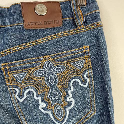 Antik Denim  Y2K western Embroidered Bootcut Boot cut Mid Rise jeans womens 29