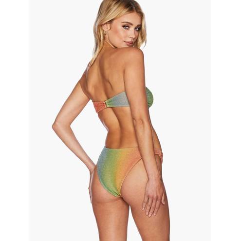 Beach Riot NEW  Free People desert ombre shine Bikini Swim Bottoms, size M