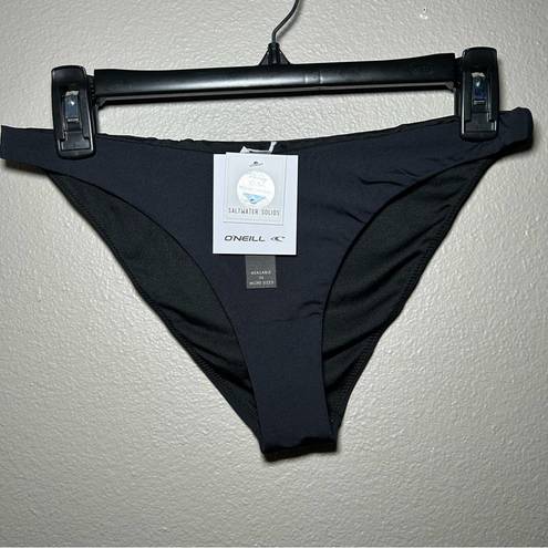 O'Neill NEW O’Neill Saltwater Solids Rockley Classic Black Bikini Bottoms size medium