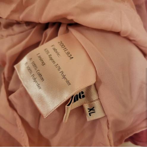 Petal J.ING Princess Pink Puff Sleeve Off the Shoulder Mini Dress Babydoll XL