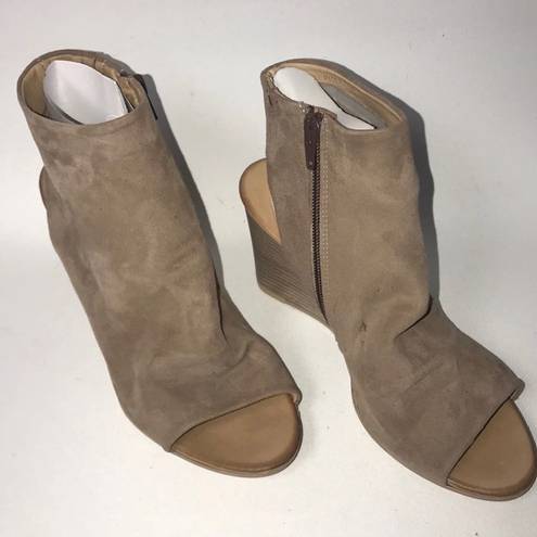 Bueno Open Toe Booties