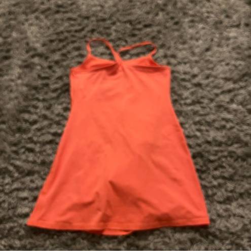 Aerie orange the hugger tennis dress size small