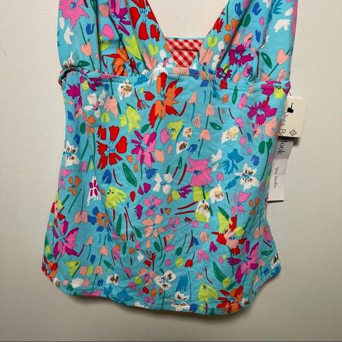 Vera Bradley  Superbloom Tankini Top Floral Beach Swim NWT Medium 8/10