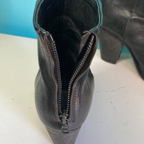 Rag and Bone  Black Leather Boots 39.5