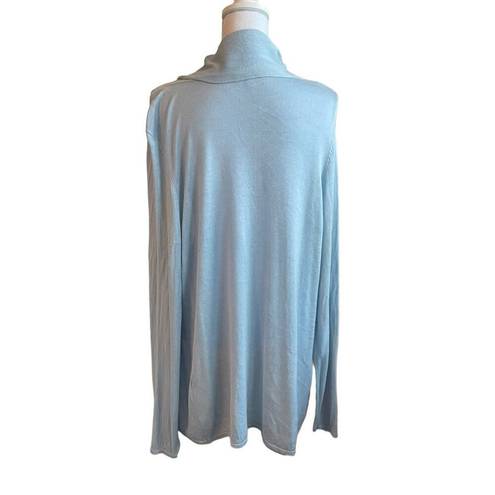 Cyrus  Women Viscose Open Cardigan Sweater Long Line XL Bloe Practical Effortless