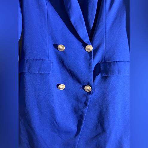 Pretty Little Thing  Blue Blazer dress