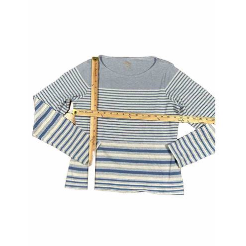 Orvis  Perfect Tee Modern Fit Long Sleeves Stripe Shirt Size Large