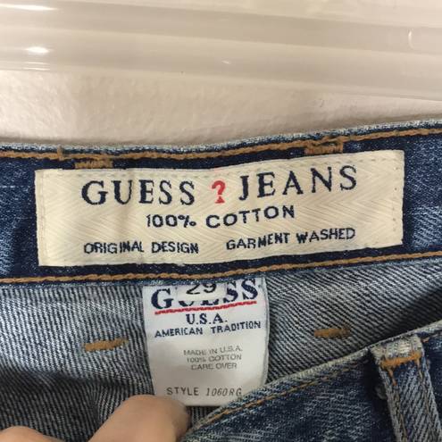 Guess Vintage  high waisted bootcut denim jeans ladies size 29