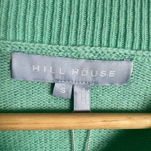 Hill House  The Cropped Silvie Merino Wool Sweater in Ocean Wave Size S